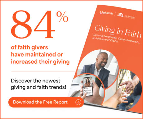 Giving in Faith statistic