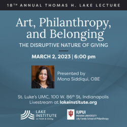 Thomas H. Lake Lecture - Mona Siddiqui - March 2, 2023