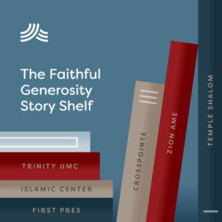 Faithful Generosity Story Shelf logo