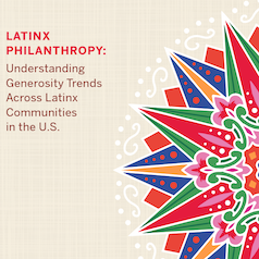 Latinx Philanthropy Report cover