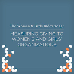 Women & Girls Index report cover