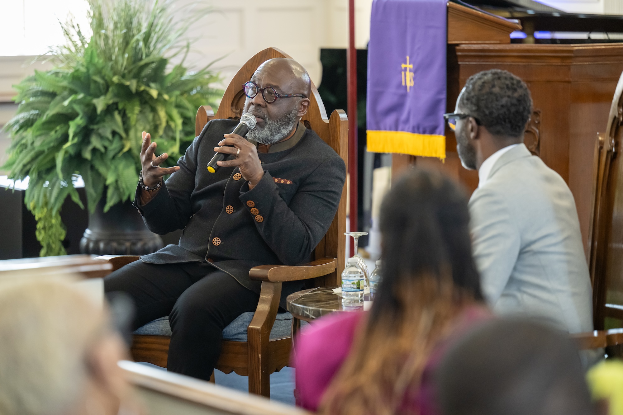 Dr. Willie Jennings speaking at the Thomas H. Lake Lecture