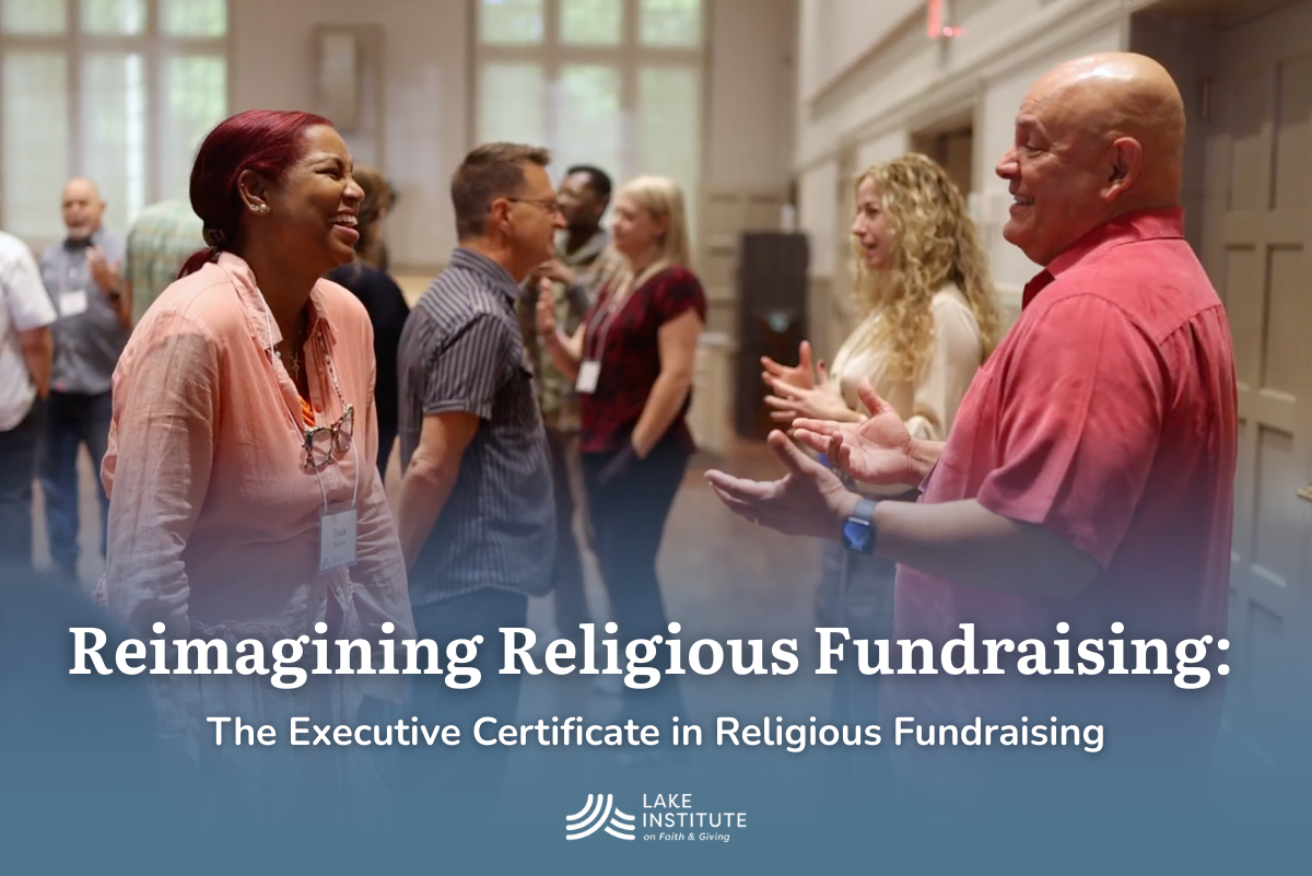 Two ECRF participants talking