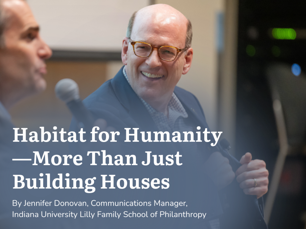 Jonathan Reckford on stage at 2026 Distinguished Visitor Event