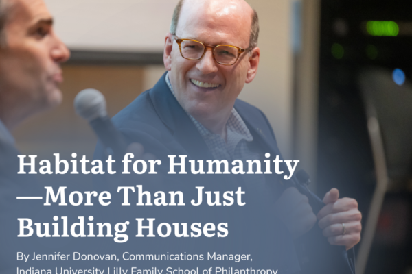 Jonathan Reckford on stage at 2026 Distinguished Visitor Event