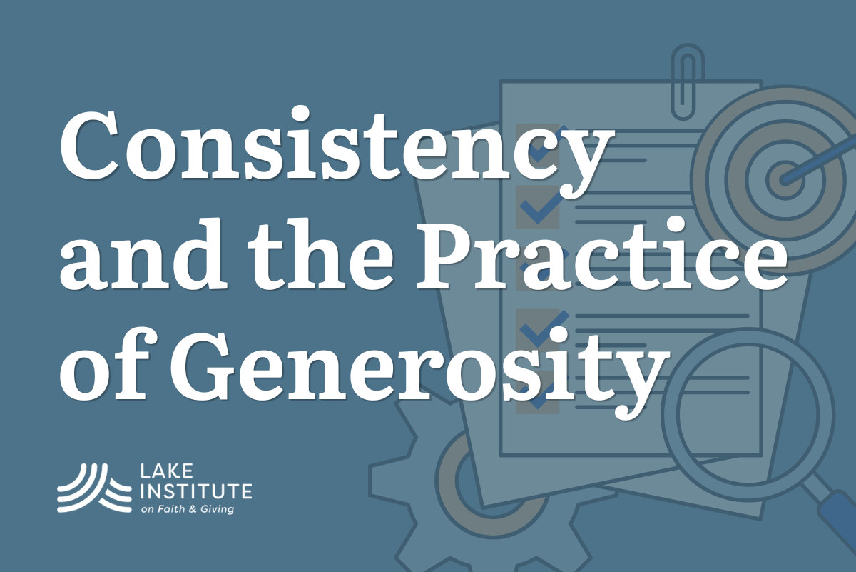 Consistency and the Practice of Generosity