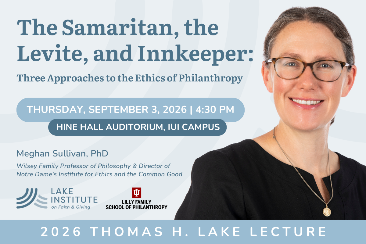 Lake Lecture 2026 Meghan Sullivan, PhD