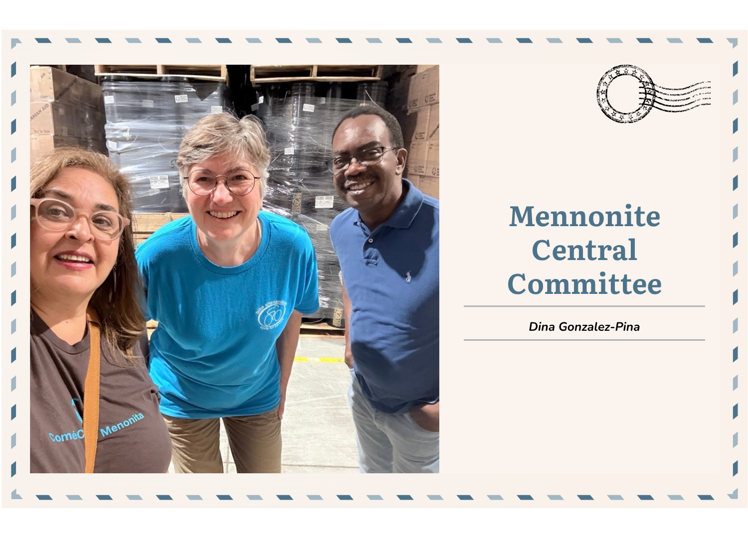 Dina Gonzalez-Pina and volunteers